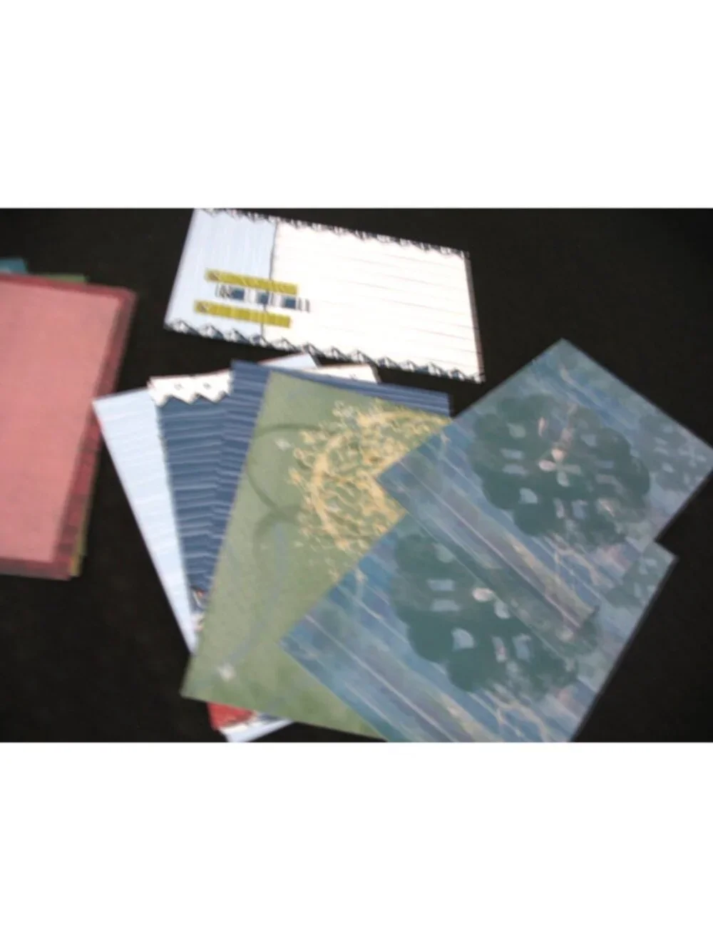 CREATIVE MEMORIES Milestones albumKit; Inspiration, +4.5x6.5 Photo mats open pk